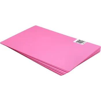 Náhradní kryt pro mobilní telefon Krycí fólie Zadní kryt 180 X 120 mm 10 ks - růžová s brokáty