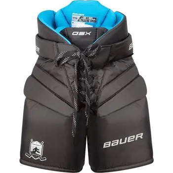 Sada vybavení pro hokejového brankáře Brankářské kalhoty Bauer GSX Prodigy S20 YTH, černá, Dětská, S-M Bauer