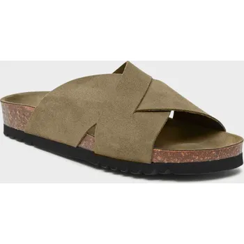 Dámské pantofle Scholl Pantofle Vivian, khaki, vel. 41, 41 EU, zelená