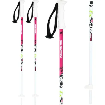 Sjezdová hůlka Sjezdové hole Italbastoni Pretty Kitty Bílá 90 cm 130 až 140 cm