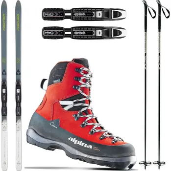 Běžky Backcountry set FISCHER Spider 62 Crown + boty Alaska + hole