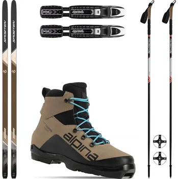 Běžky SPORTEN Forester SKIN se stoupacím pásem + vázání + boty Alpina Tourer Light + hole