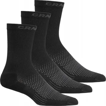 Dámské ponožky Funkční ponožky CRAFT CORE Dry High 5-pack - černá Velikost: 37-39