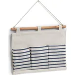 ZELLER Závěsný organizér 3 přihrádky, bavlna 35x25cm