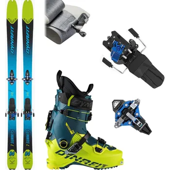 Sjezdové lyže DYNAFIT Seven Summits Plus Ski Set s vázáním Dynafit Radical a pásy + lyžáky Dynafit Radical Pro 22/23