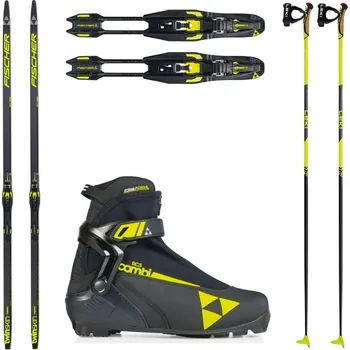 Běžky FISCHER Twin Skin Superior IFP se stoupacím pásem a vázáním + boty Fischer RC3 + hole