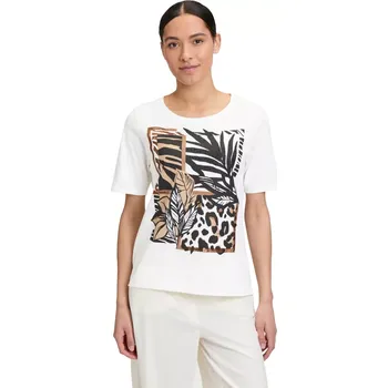 Dámské tričko BETTY BARCLAY dámské triko bílé s potiskem