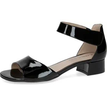 Dámské sandále CAPRICE dámské sandály lak černé