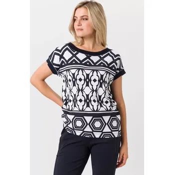 TUZZI dámské triko tmavomodré