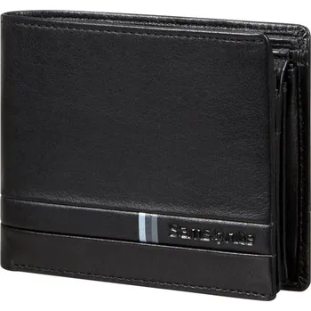 Peněženka SAMSONITE Pánská peněženka Flagged 140977-1041 Black