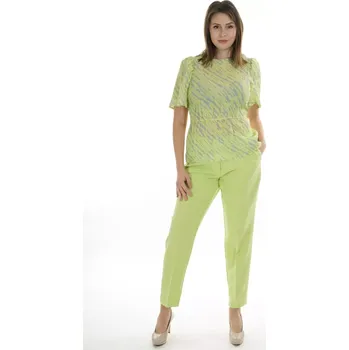 Dámské kalhoty BEAUMONT alix chino dámské kalhoty pistáciové