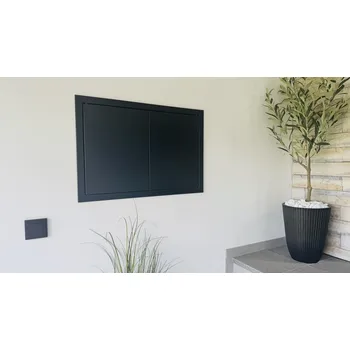 Revizní dvířka Revizní dvířka 800x400 mm antracit (800*400 mm dvoukřídlá revizní dvířka RAL 7016)