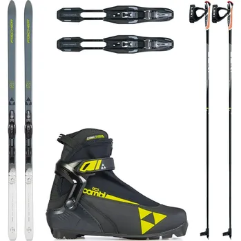 Běžky Fischer Spider 62 Crown Xtralite + FISCHER RC3 Combi + LEKI XTA 5.5