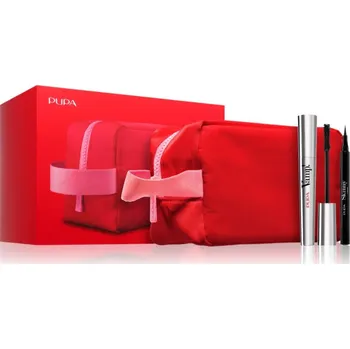 Oční linky PUPA Milano Vamp! PUPA Milano Vamp! řasenka pro větší objem 9 ml + PUPA Milano Skinny Liner oční linky 1 ml