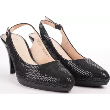 Dámské lodičky CAPRICE reptile dámské lodičky černé