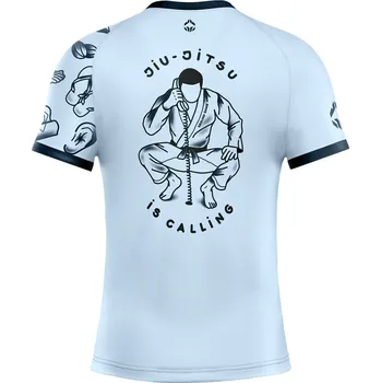 Potápěčské vybavení Rashguard Ground Game Jiu Jitsu is Calling x Noize - krátké rukávy Velikost: M