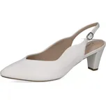 CAPRICE dámské lodičky prázdná pata bílé