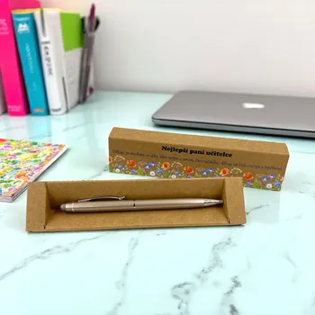 Pero s věnováním pro paní učitelku - Letní louka