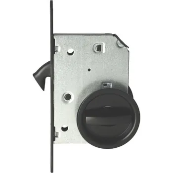 Stavební výplň Set kování pro posuvné dveře 1220 mm černý