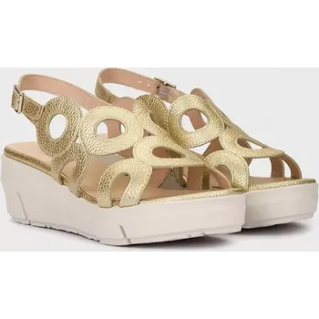 Dámské sandále WONDERS dámské sandály kolečka zlaté
