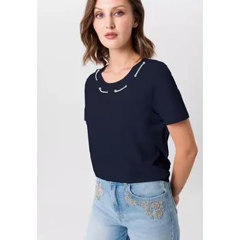 Dámské tričko TUZZI dámské triko tmavomodré