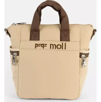 Kabelka PEPE MOLL dámská kabelka nylon béžová