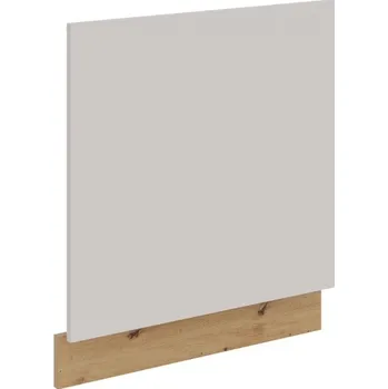 Kuchyňská skříňka LEMPERT Dvířka na myčku Solea 56 (570 x 596) - kašmír / dub artisan