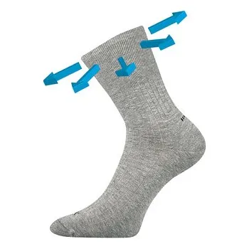Dámské ponožky VoXX® ponožky Corsa Medicine šedá melé 35-38 (23-25) 1 pár