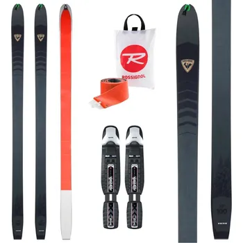 Běžky Backcountry set ROSSIGNOL XP 100 Positrack se stoupacími pásy a vázáním BC NNN Černá 160 cm 40 - 50 kg