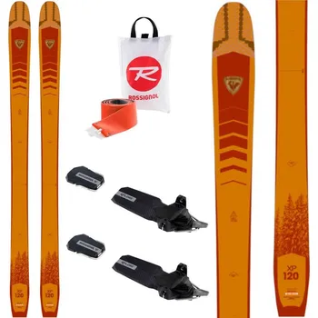 Běžky Backcountry set ROSSIGNOL XP 120 Positrack se stoupacími pásy a vázáním Xplore Oranžová 170 cm
