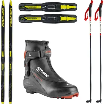 Běžky Běžkový set FISCHER Sprint Crown JR + boty Atomic + hole