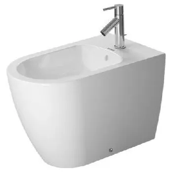 Bidet Duravit ME by Starck - Stojící bidet s přepadem, matná bílá 2289103200