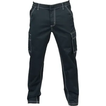 Pánské kalhoty James Ross Kalhoty Vigo Stretch pánské námořnická 4XL