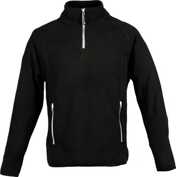 Pánská mikina James Ross Fleecová mikina Torino černá XS