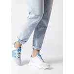 WONDERS RACER dámské tenisky bílomodré