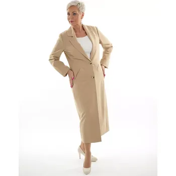 Dámský kabát BEAUMONT dámský kabát hnědý