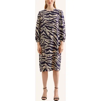 Dámské šaty SEIDENSTICKER dámské šaty modrobéžové
