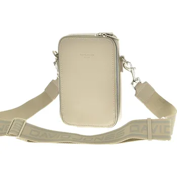 Dámská mini crossbody kabelka David Jones 7333 - taupe