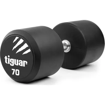 Tiguar Jednoruční uretanová činka 70 kg Tiguar (cena za 1 ks)