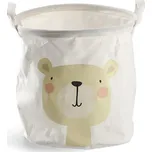 ZELLER Dětský úložný box plátěný, medvídek, 30x30cm