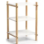 ZELLER Dětský regál, úložná police, bílý 35x35x58,5cm