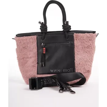 PEPE MOLL nude dámská kabelka růžová