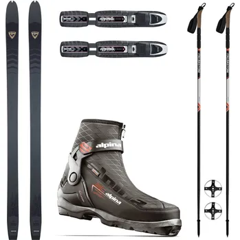 Běžky Backcountry set ROSSIGNOL XP 100 Positrack s vázáním BC NNN + boty ALPINA Outlander + hole