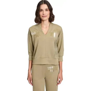 Dámské tričko BETTY BARCLAY dámská sportovní mikina khaki