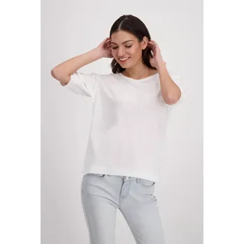 Dámské tričko MONARI CHILL OUT TIME dámské triko bílé