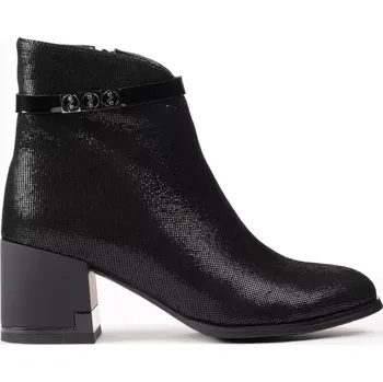 Dámská zimní obuv EPICA luxury jing dámské kotníkové boty černé semišové