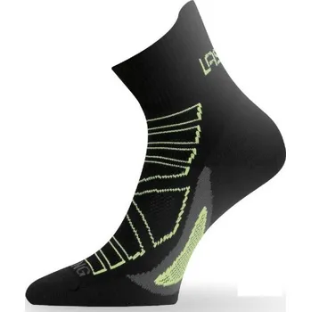 Pánské oblečení Lasting RPC 906 Funkční běžecké ponožky černé 25/26