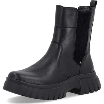 Dámské kozačky Dámská kotníková obuv RIEKER W1876-00 černá W5 38