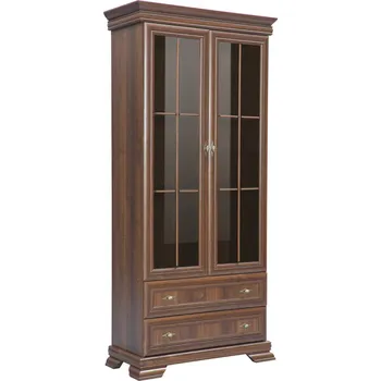 Obývací pokoj Moderní vitrína z dřevotřísky Kora KRW2 vyberte odstín korpusu: samoa king