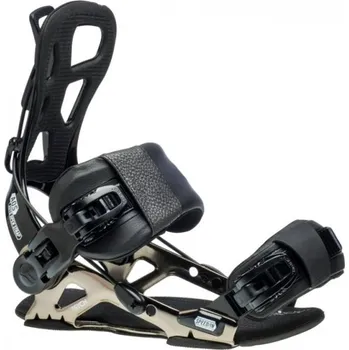 Vázání na snowboard Snowboardové vázání GNU Psych Black Černá L